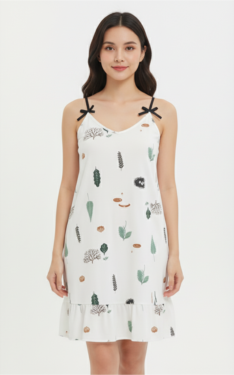 Minimalist Forest Dress