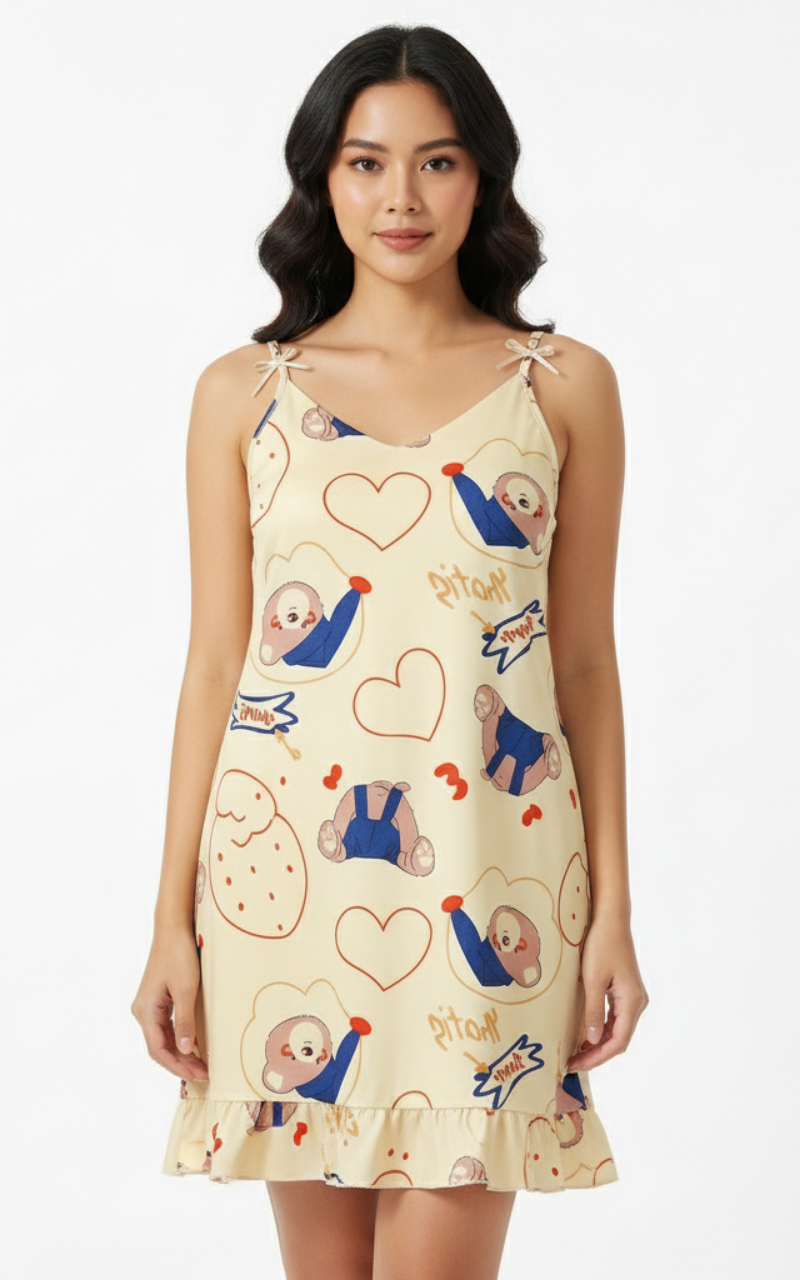 Beige Bear Dress