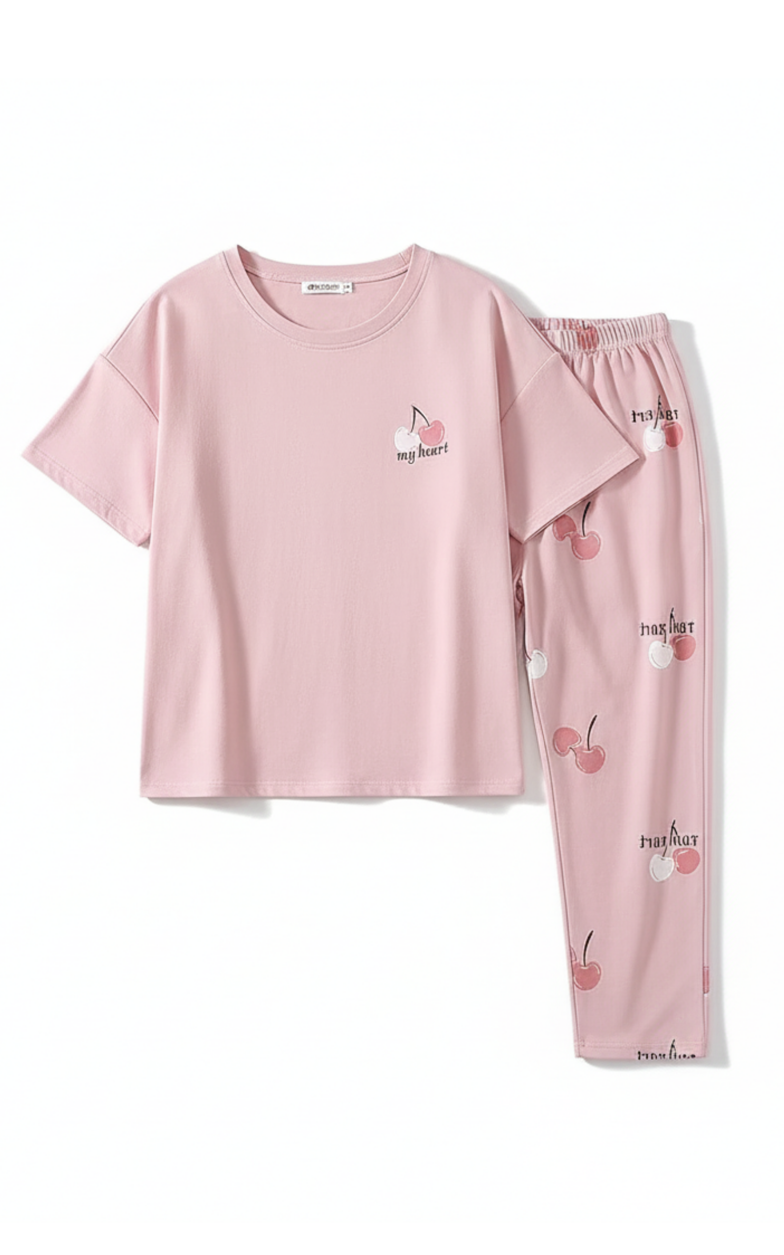 Pink Cherries Terno Pants