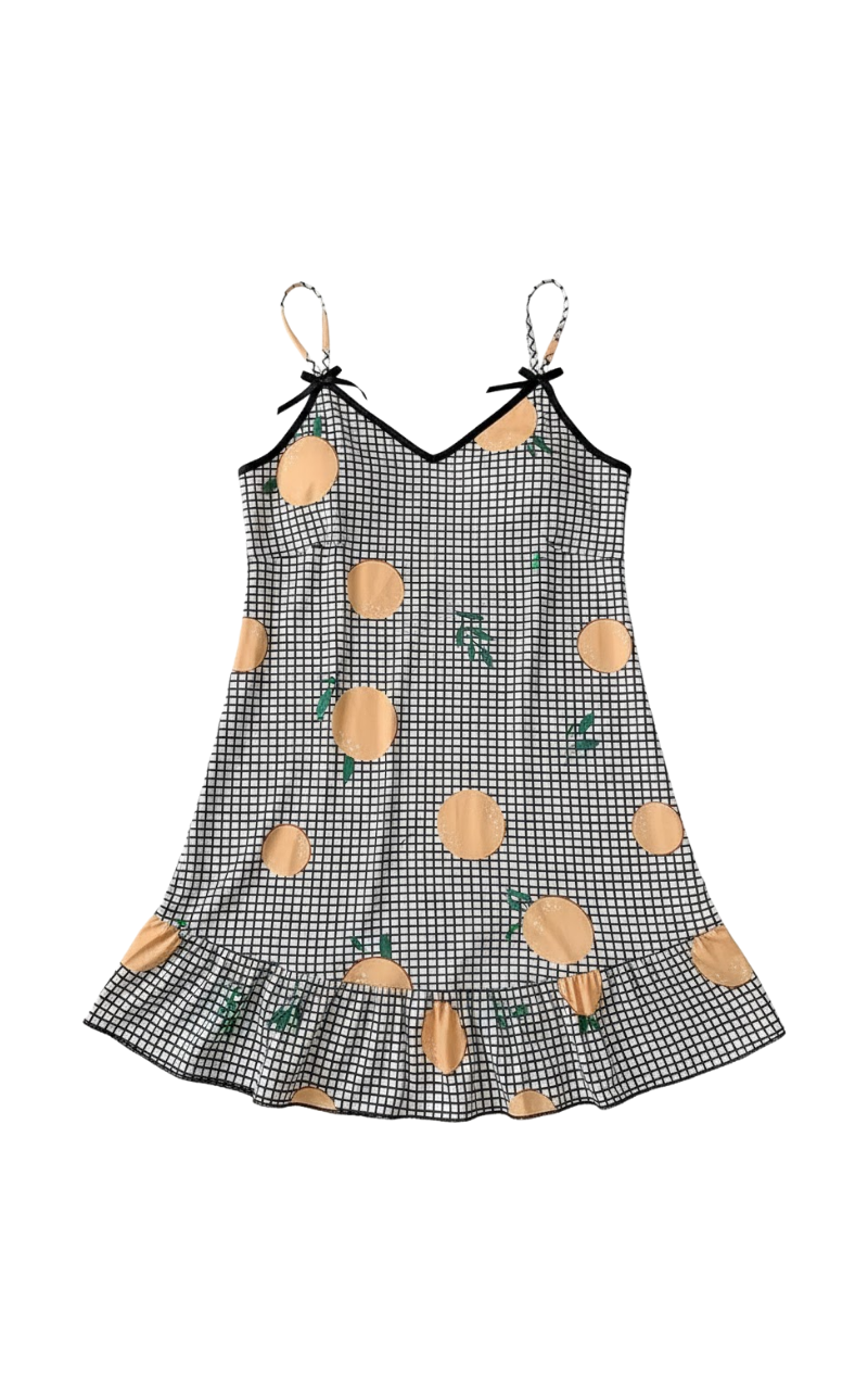 Orage Checkered Dress