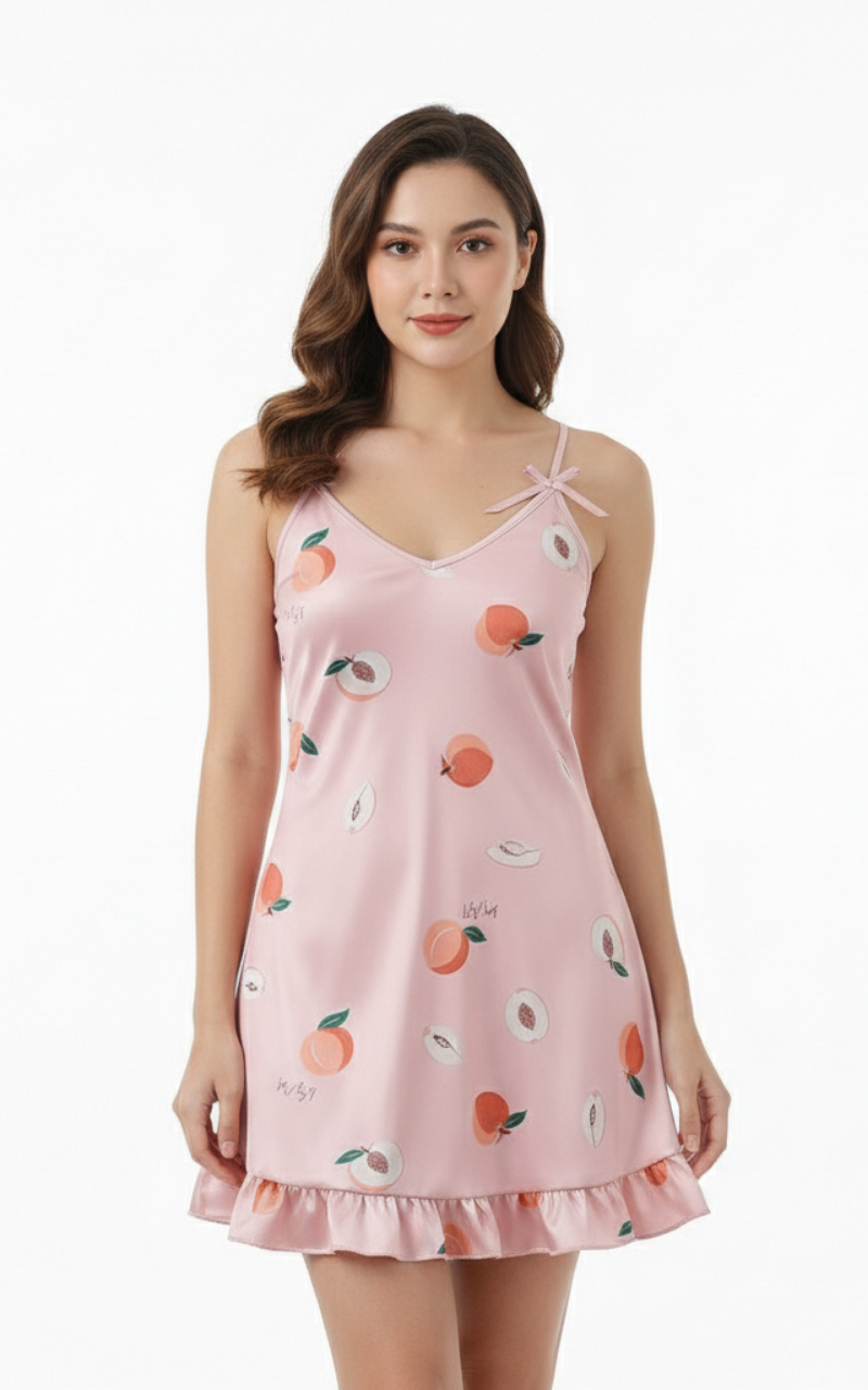 Peach Dress