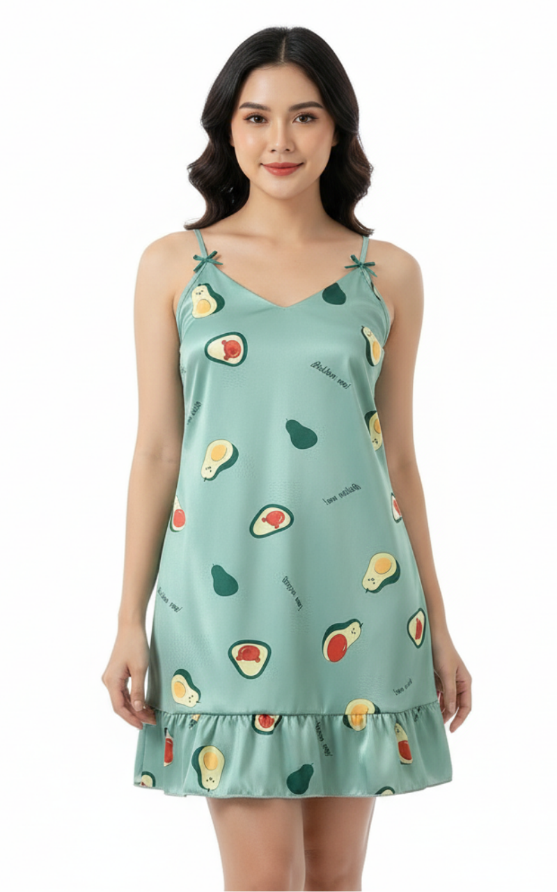 Avocado Green Dress