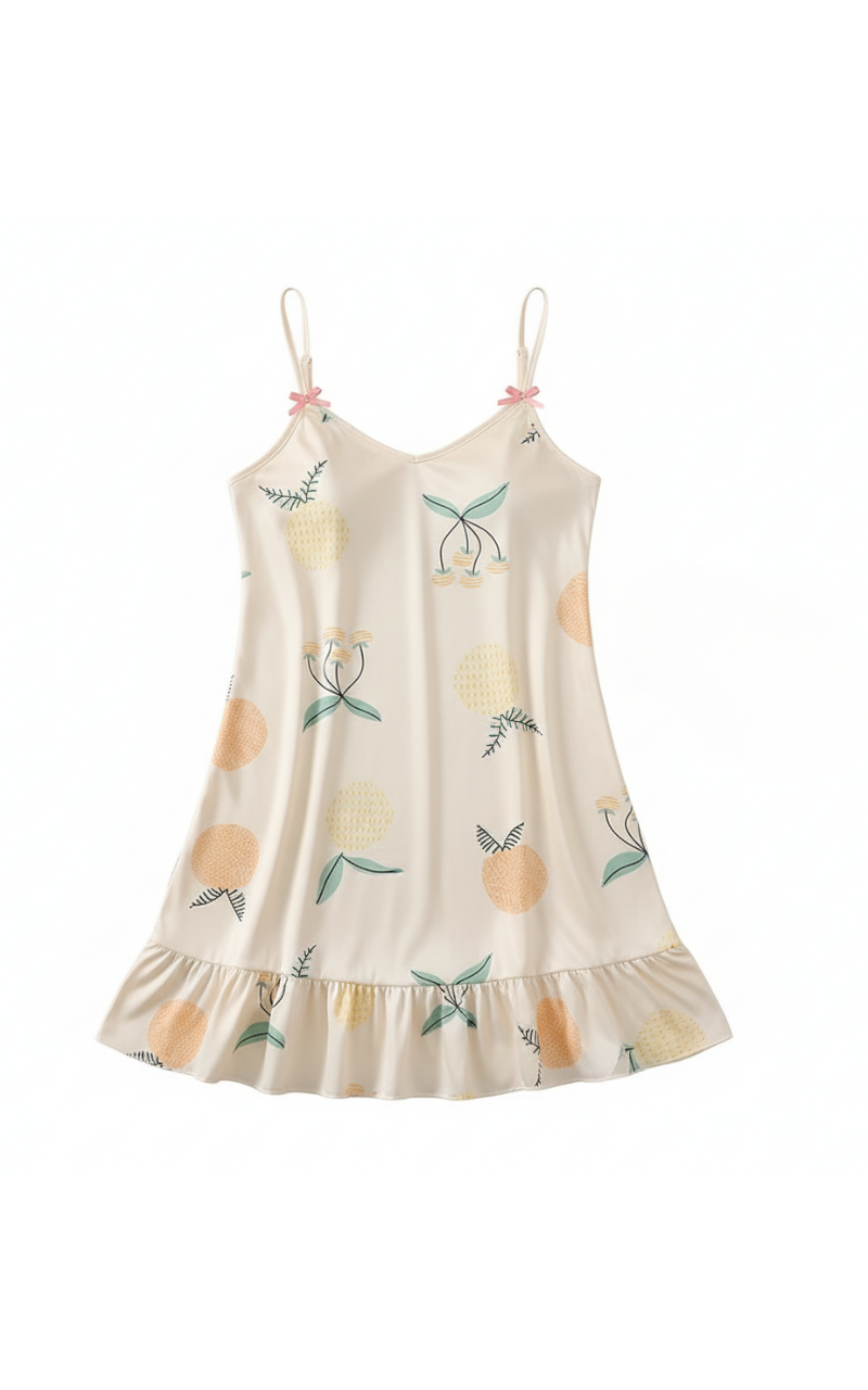 Minimalist Fruits Dress